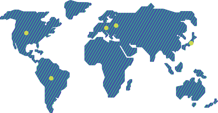 We export to Europe, the Middle East, Japan, and Central America.